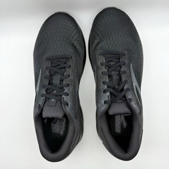 Brooks Mens Ghost 16 Running Sneaker US 10.5 Narrow EU 44.5 Black Athletic EUC main image 11